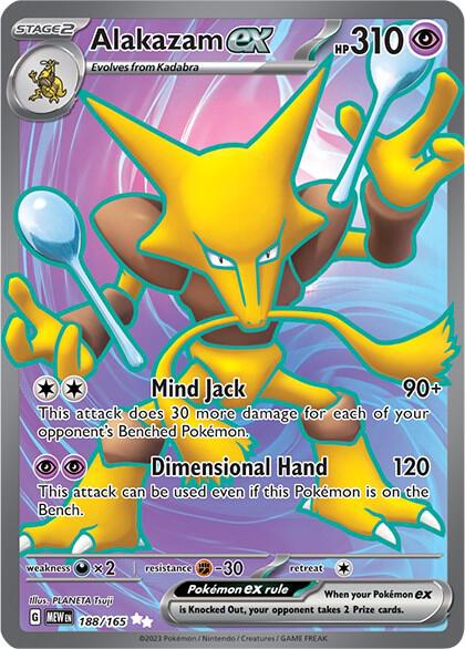 Alakazam ex 188 165