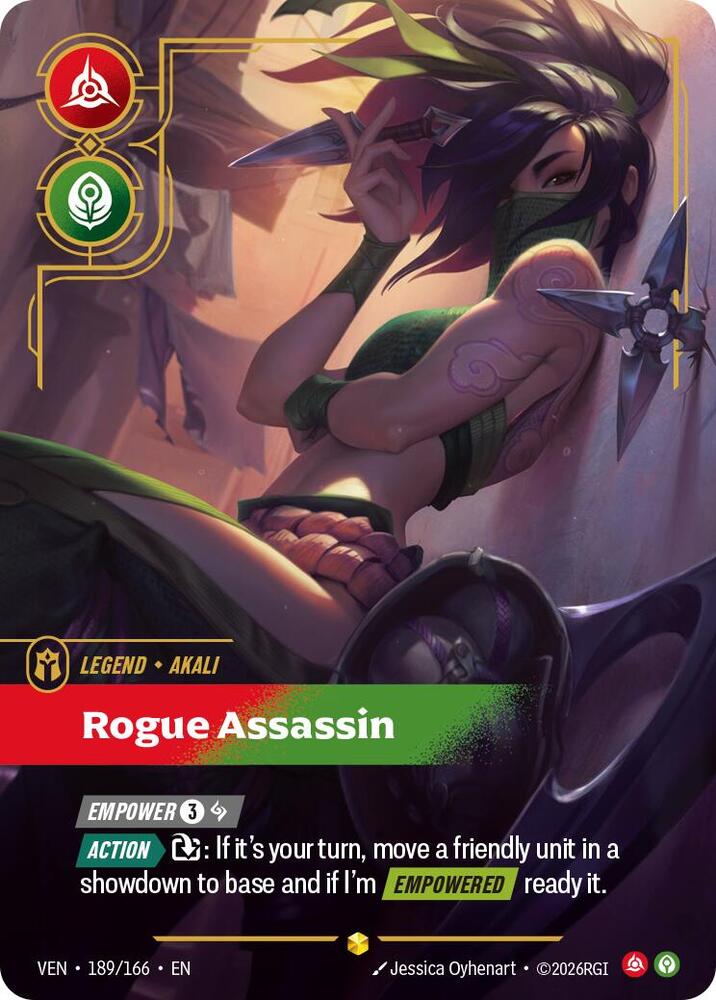 Akali Rogue Assassin Overnumbered